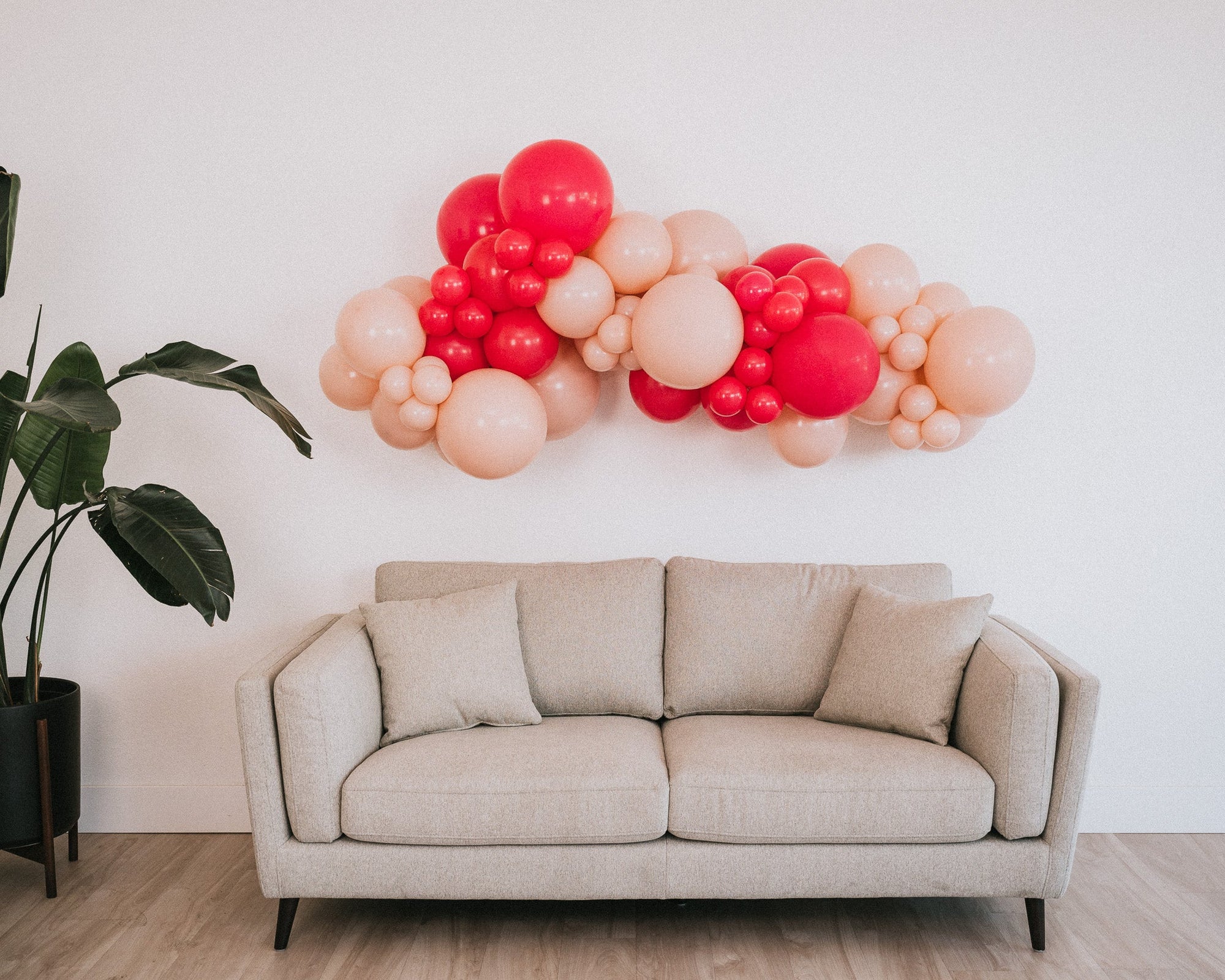 organic balloon garland balloon arch near me granite bay roseville sacramento