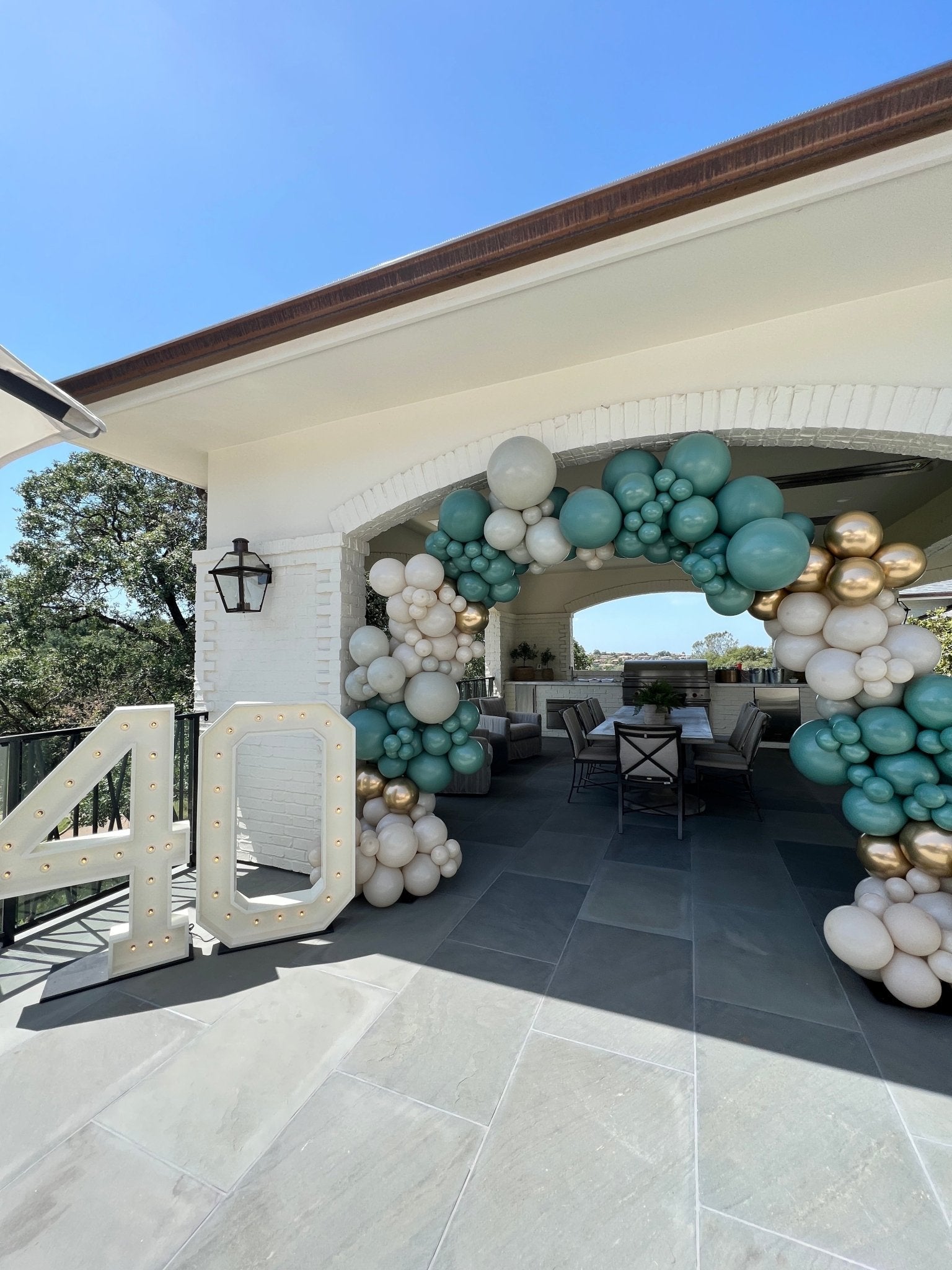 succulent balloon arch Extra Lush Organic Balloon Arch Rental