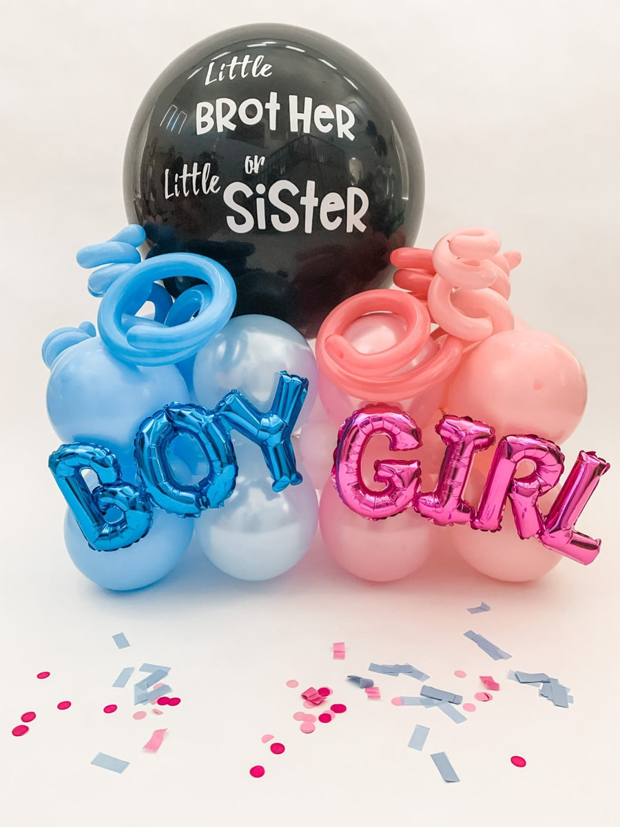 Gender Reveal Balloon Bouquet | Boy or Girl!?