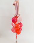 Large Mylar Number w/ Helium - Lush Balloons