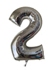 Large Mylar Number w/ Helium - Lush Balloons