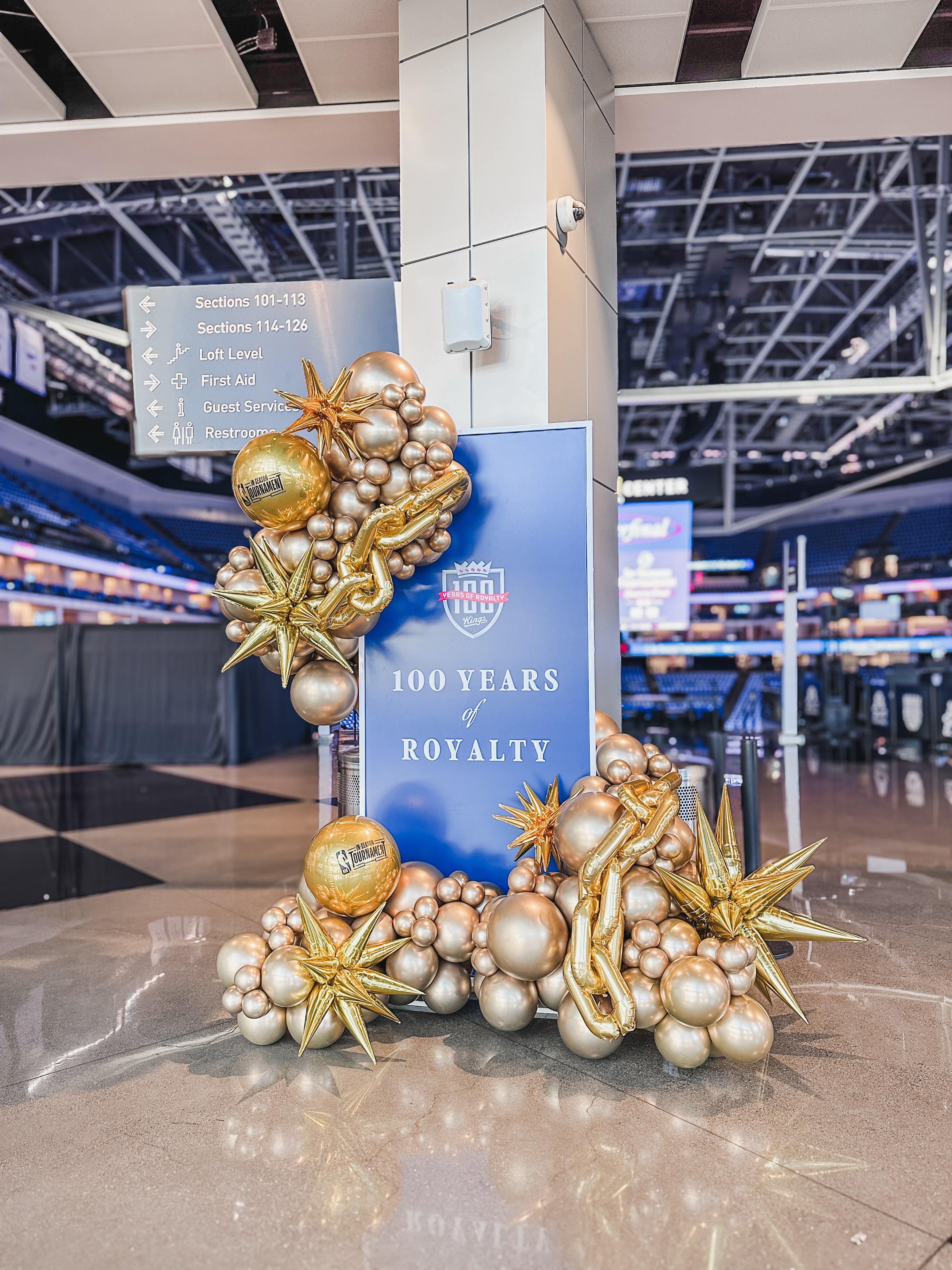 sacramento corporate balloon event decor activation