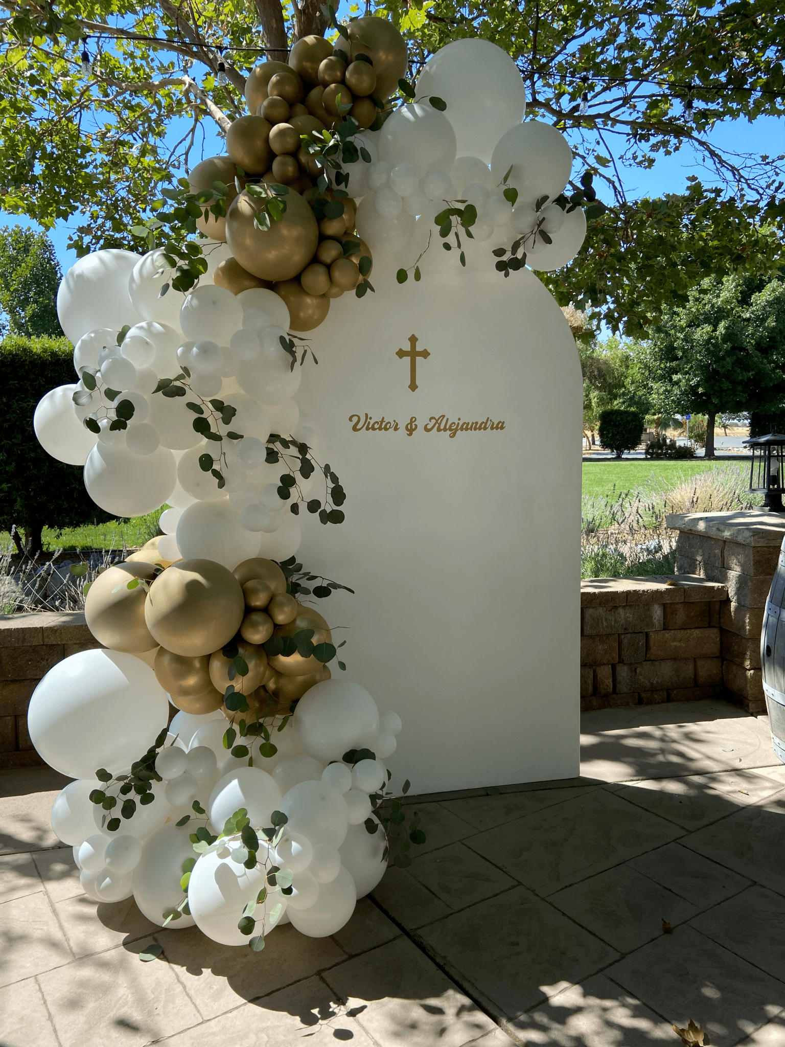 Chiara Wall Photo Ops (RENTAL) - Lush Balloons