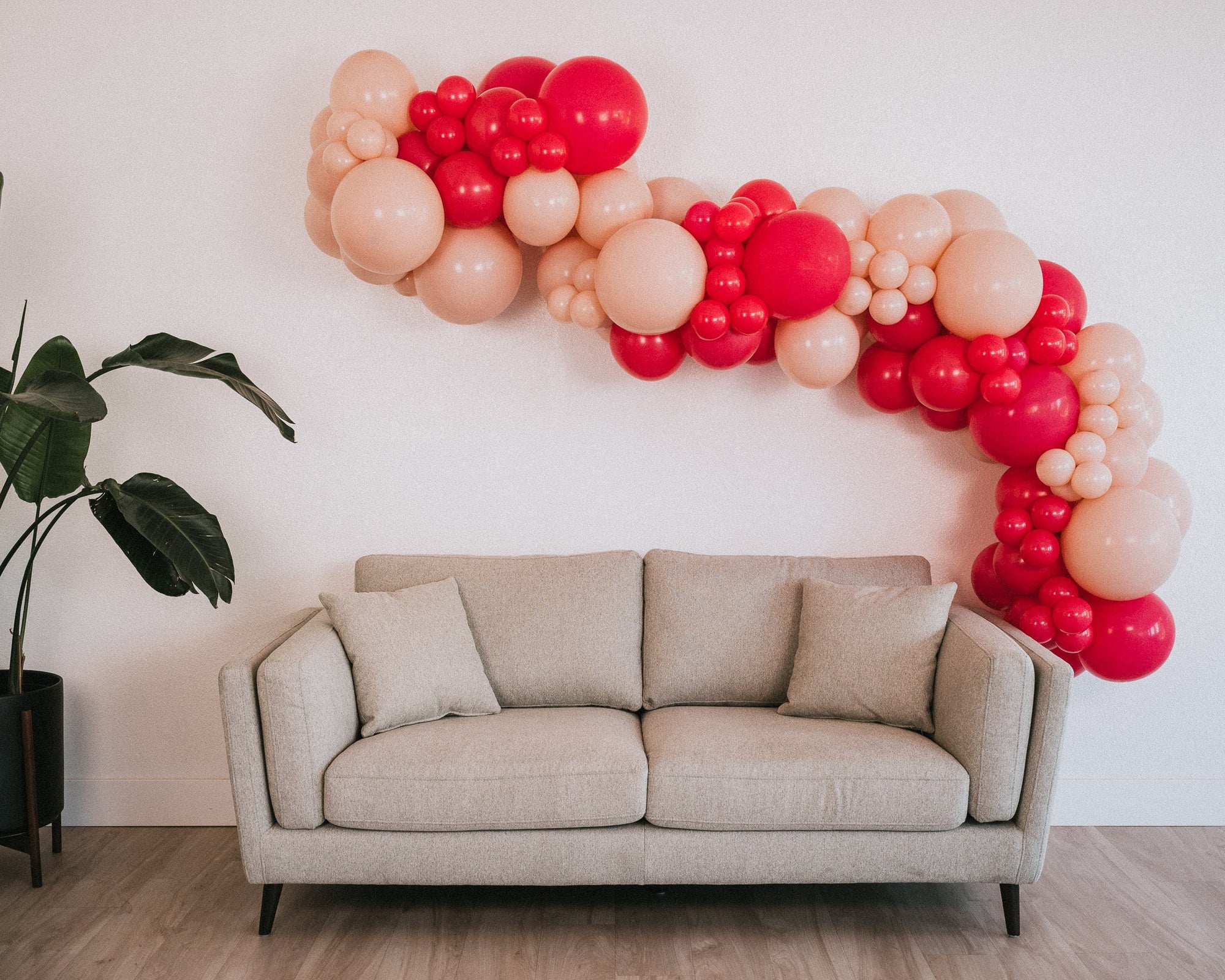DFY (Done For You) Organic Balloon Garland - Lush Balloons