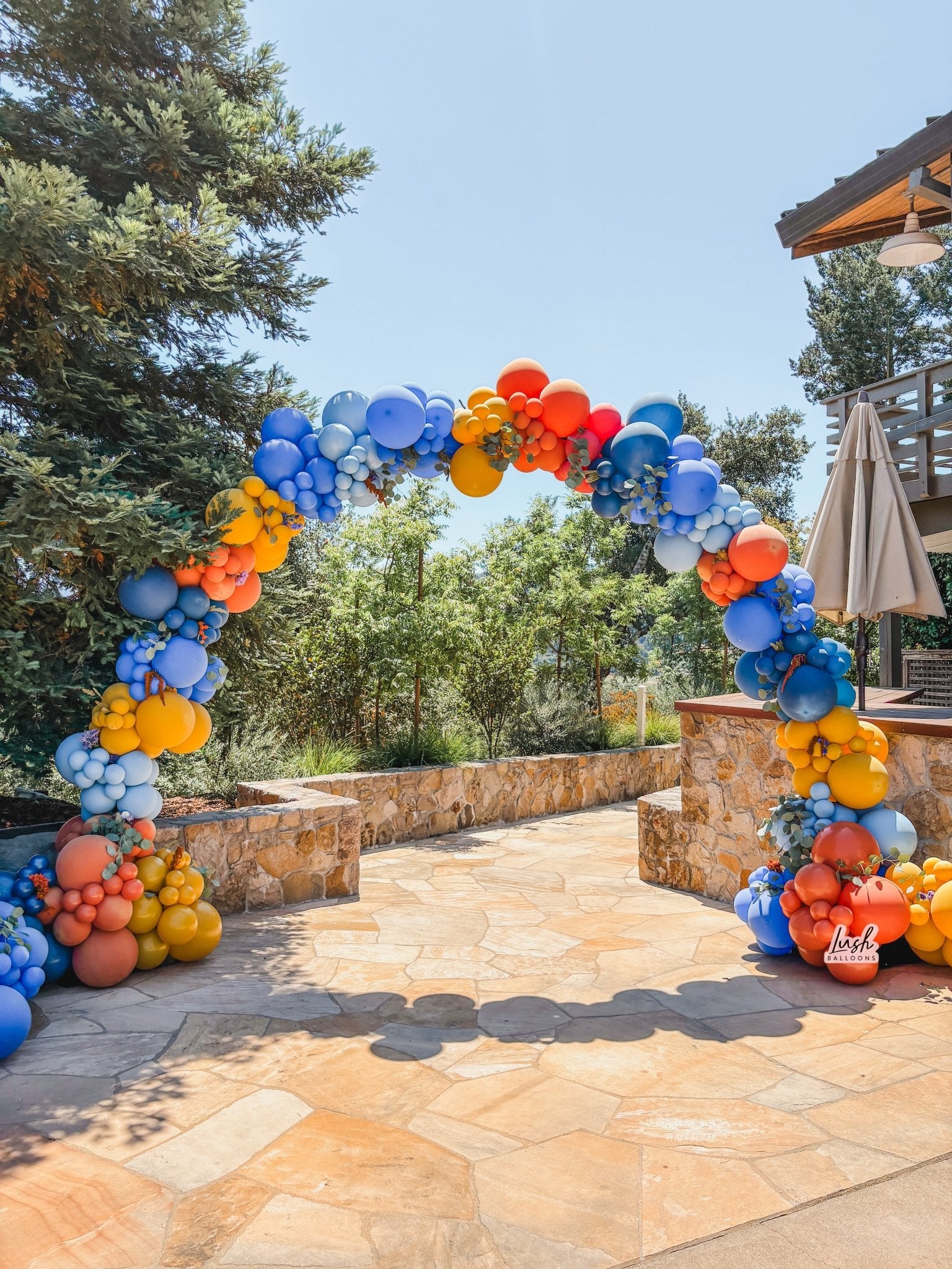 Organic Balloon Arch Rental - Lush Balloons