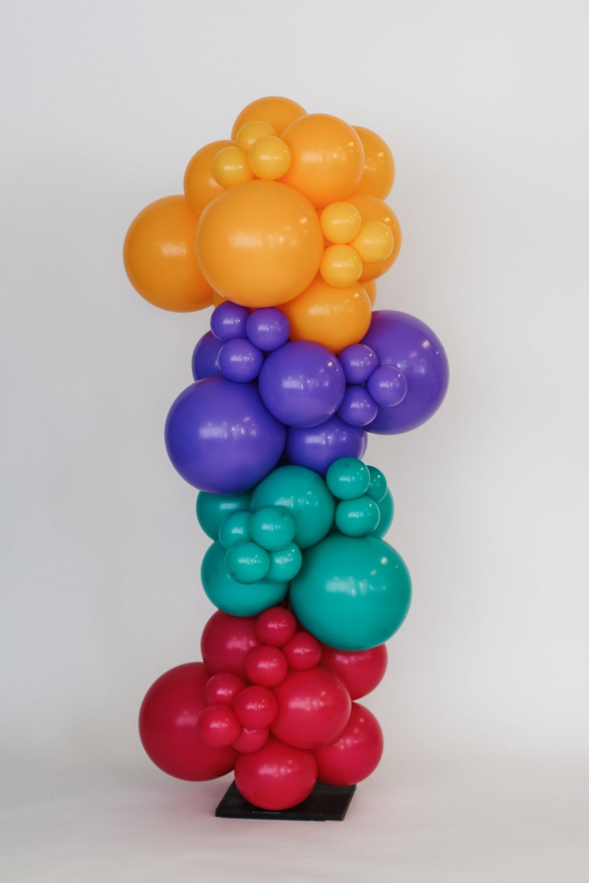 Balloon Coluns Organic Balloon Column Rental – Lush Balloons
