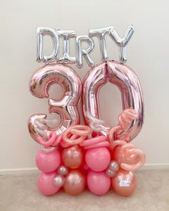 Dirty 30 Birthday Bouquet🥳 - Lush Balloons