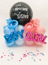 Load image into Gallery viewer, Gender Reveal Balloon Bouquet | Boy or Girl!? - Lush Balloons
