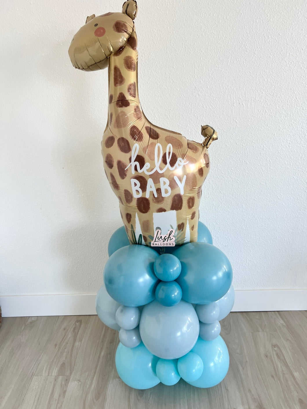 Hello Baby Giraffe Bouquet | ✨ - Lush Balloons
