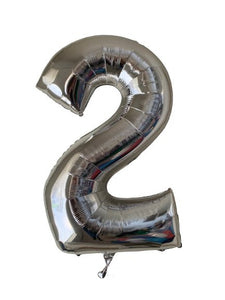 Large Mylar Number w/ Helium - Lush Balloons