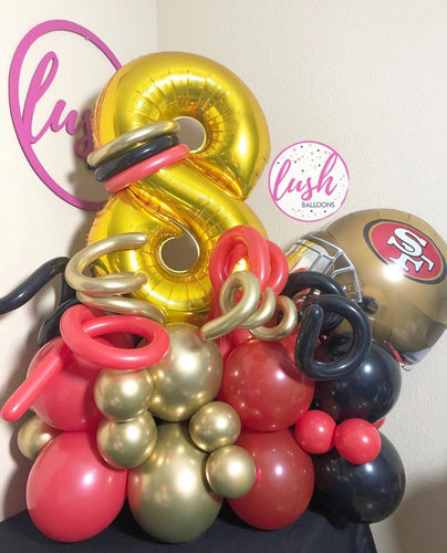 NFL Football Bouquet 🏈 - Lush Balloons