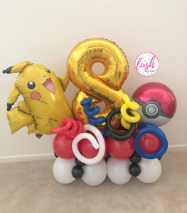 Pokemon Balloon Bouquet | Pikachu ⚡️ - Lush Balloons