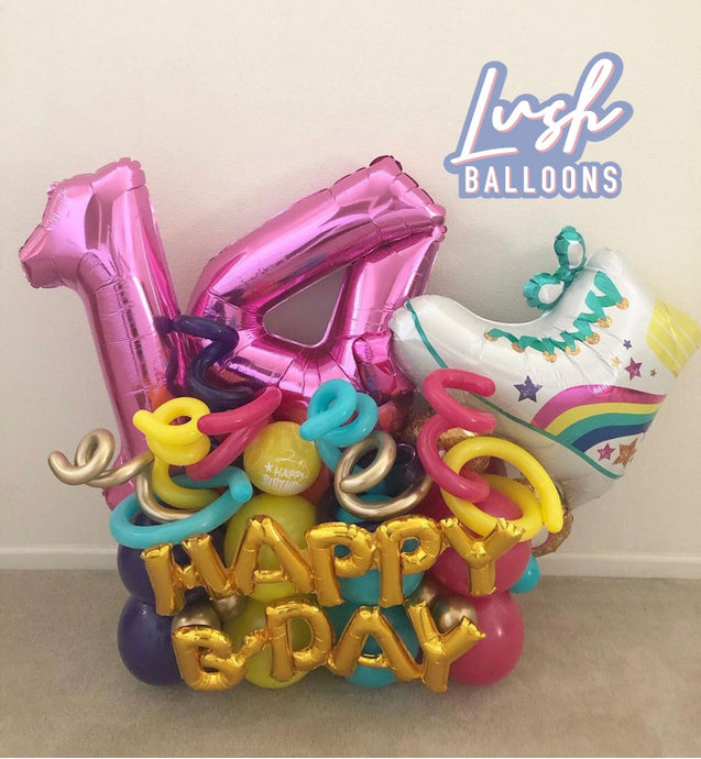 Roller Blade/Skate Bouquet - Lush Balloons