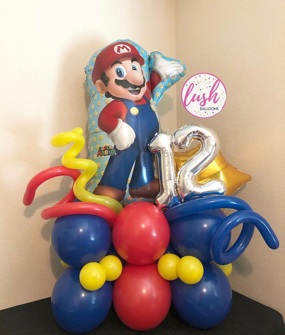 Super Mario Balloon Bouquet ⭐️ - Lush Balloons