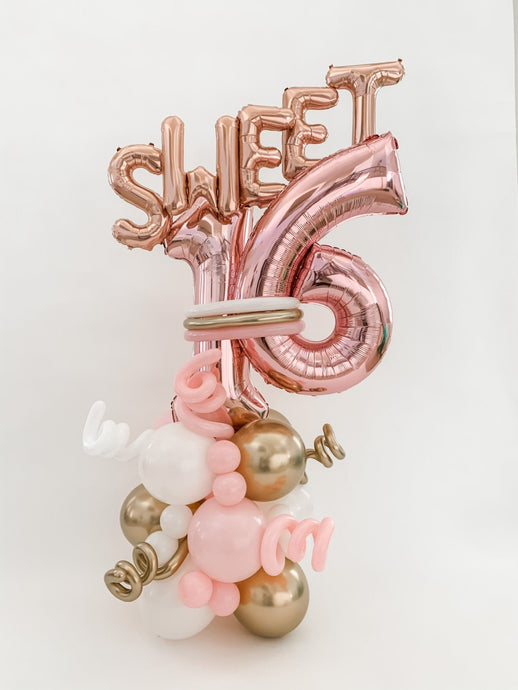 Sweet 16 Birthday Bouquet💕 - Lush Balloons