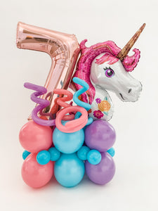 Unicorn Birthday Bouquet 🦄 - Lush Balloons