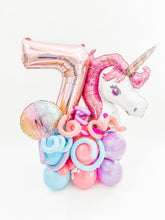 Load image into Gallery viewer, Unicorn Birthday Bouquet 🦄 - Lush Balloons

