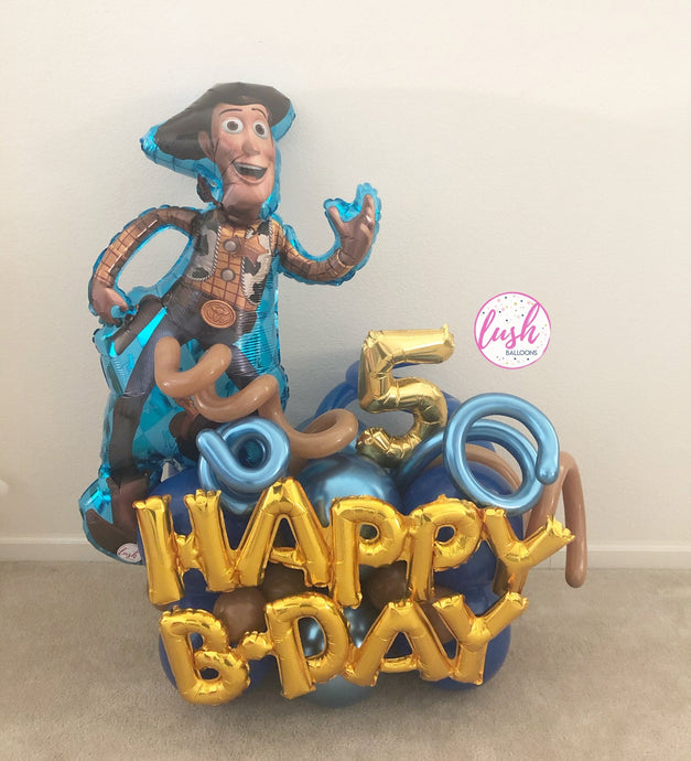 Woody Balloon Bouquet | Toy Story - Lush Balloons